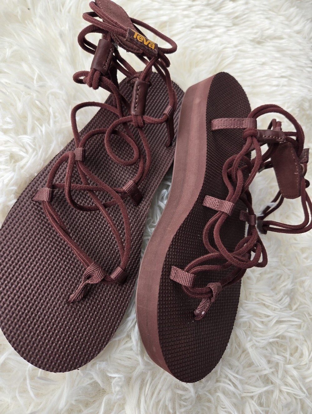 Teva Rum Raisin Midform Infinity Sandals US 6